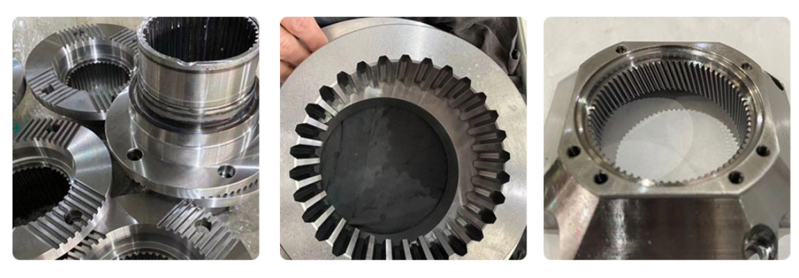 Внутренние сплайновые перемещения